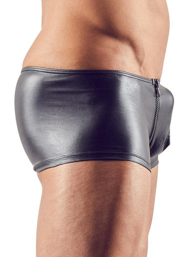 Svenjoyment Wet-Look Zipped Boxers